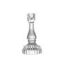 Bella Candle Holder - Large Clear