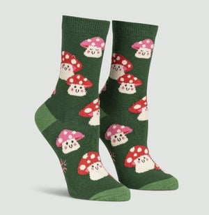 Mellow Mushroom Socks