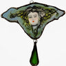 Medusa Milk Glass Decor