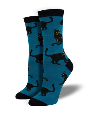 Black Cats Small-Medium Socks