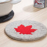 Maple Leaf Felt Trivet