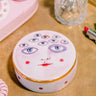 Moon Pie Ceramic Trinket Box