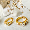 Pearl Hoop Earrings
