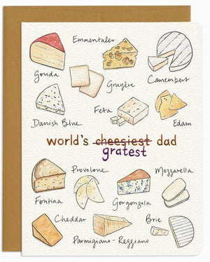 World 'Gratest' Dad Card