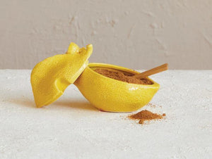 Lemon Shaped Sugar Pot