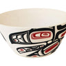 Soaring Raven Bamboo Bowl 10"