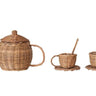 Rattan Tea Set