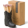Black cowboy Boot Matches