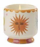 Ceramic Sun Candle - Orange Blossom