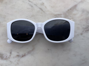 Capri Sunglasses White