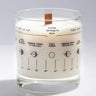 Lunar Phases Glass Jar Candle