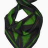 100% Silk Scarf Forest Fern Bandana