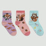 Dear Hedgehog 3pack kids socks. Size 8-13