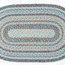 27"X45" Denim Braided Jute Rug