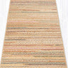 Multicolored Natural Braided Rug 3x5