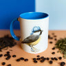Chickadee in Hat and Shoes Mug