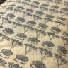 Landscape Block Print Muslin Baby Quilt Blue