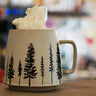 Evergreen Trees Stoneware Mug