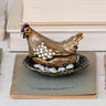 Hen in her Nest Trinket Box