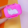 Pink Cat Pill Box