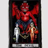 The Devil Tarot Glass Art
