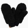 Black Sherpa Mitts