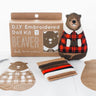 Beaver Embroidery Kit