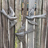 Large Metal Birds Wall Decor