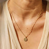 Rose Coin Necklace