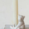 White Bear Candle Holder