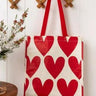 Hearts Shopping Bag