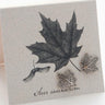 Silver Maple Leaf Earrings