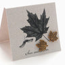 Gold Maple Leaf Earrings
