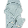 Hooded Towel & Wash Mitt Set Fog