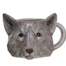Wolf Animal Head Mug