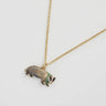 Cozy Badger Necklace