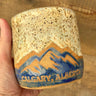Calgary Mountain Blue Tumbler Mug