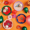 Poppy Appies Plates - Set of 4