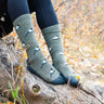 Magpie and Chickadee Womens Merino Wool Socks