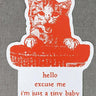 Tiny Baby Sticker
