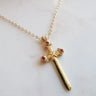 Forged in Darkness Sword Necklace
