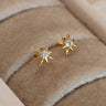 Star Burst Stud Earrings