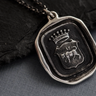Bulls Crest Wax Seal Necklace
