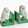 Cast Iron Antiqued Owl Bookends