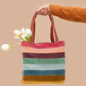 Velvet Striped Bag