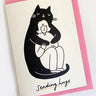 Sending Hugs Giant Cat Card