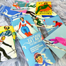 Vintage Ski Art Playing Cards