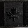 Black Canada Flag Patch