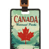 Canada National Parks Luggage Tag