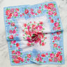 Pink Floral Neck Scarf